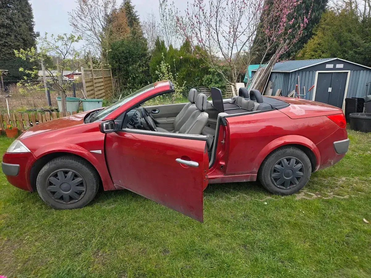 Gebraucht Renault Mégane Cabriolet 2004 Rot Cabrio