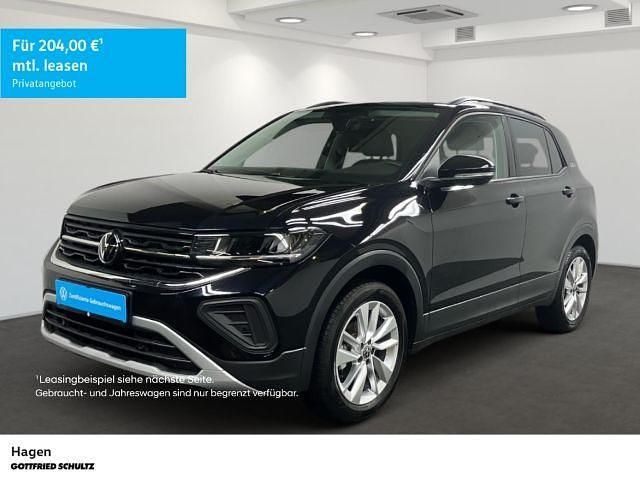 Schwarz Gebraucht 2025 VW T-Cross Goal SUV | 20.649 € (Guter Preis) - Bild 1/4