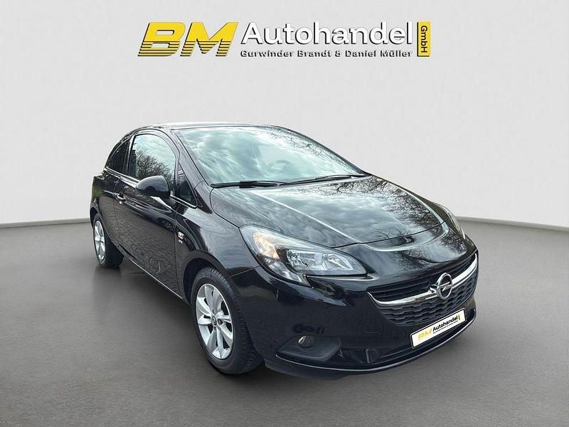 Gebraucht Opel Corsa 101 PS (74 kW) 2017 Schwarz Kleinwagen