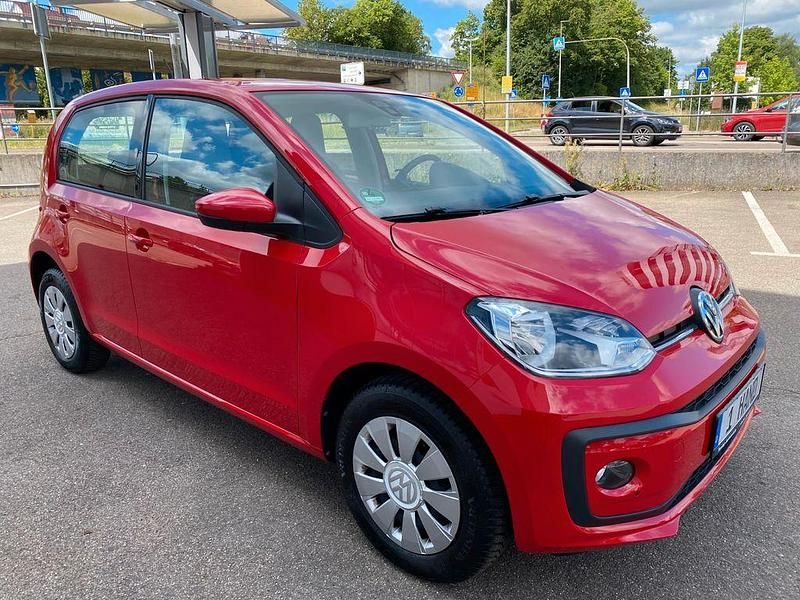 Rot Gebraucht 2018 VW up! move up! Kleinwagen | 8.790 € (Fairer Preis) - Bild 1/4