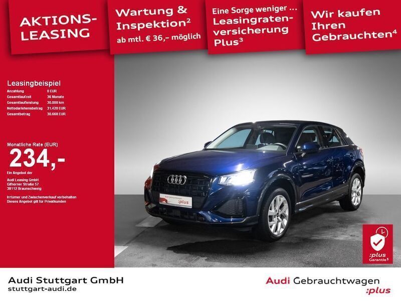 Navarrablau metallic Gebraucht 2024 Audi Q2 Advanced Plus SUV | 34.950 € (Fairer Preis) - Bild 1/2