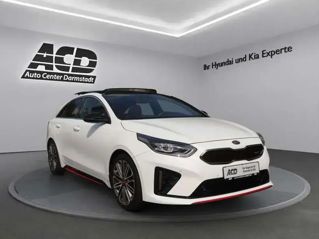 Gebraucht Kia ProCeed 204 PS (150 kW) 2020 Deluxe weiß metallic (metallic) Kombi
