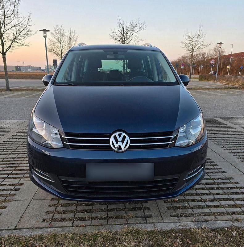 Brugt VW Sharan Highline 177 HK (130 kW) 2014 Blå MPV