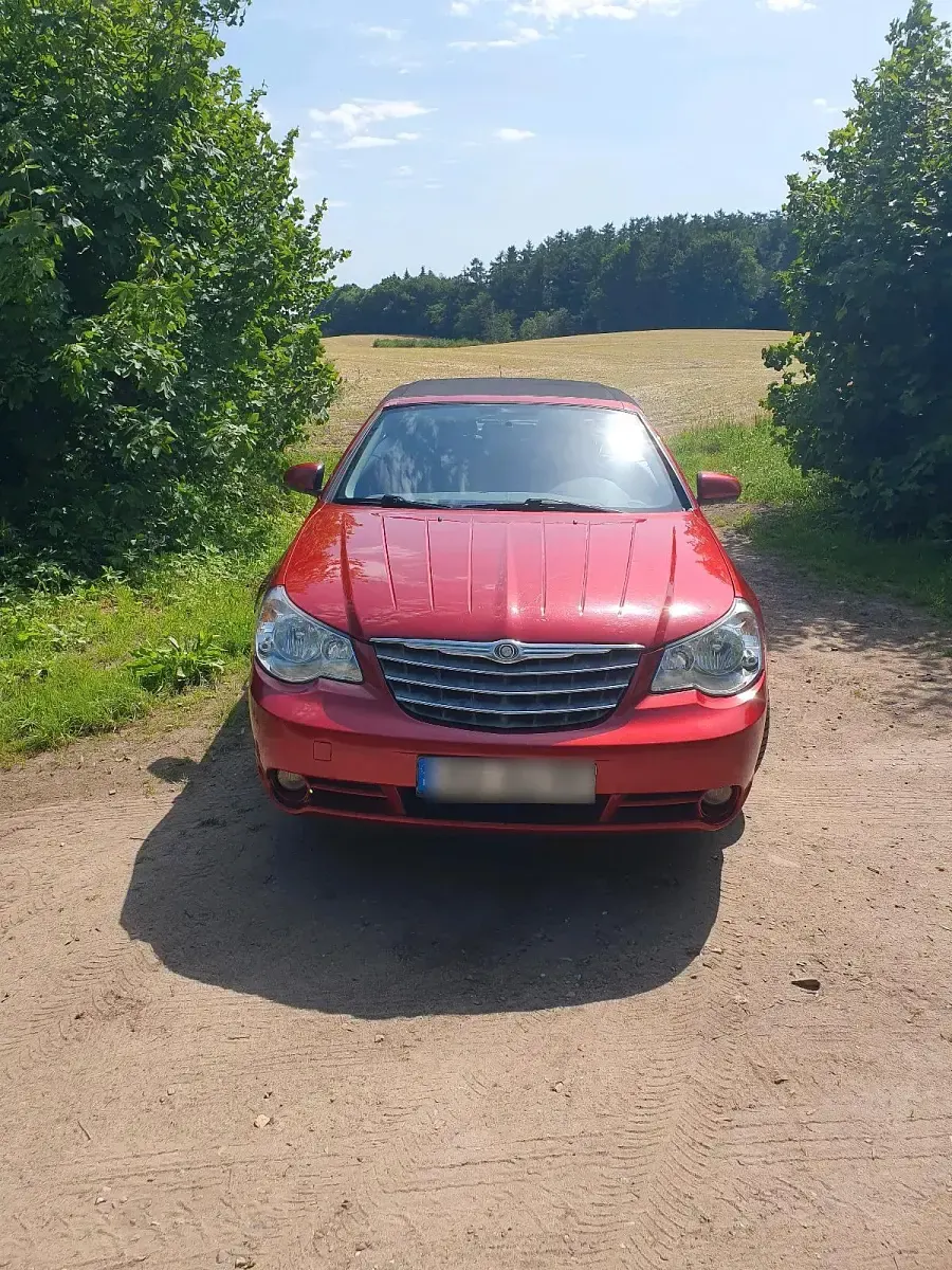 Gebraucht Chrysler Sebring Cabriolet Touring 140 PS (102 kW) 2008 Rot Cabrio