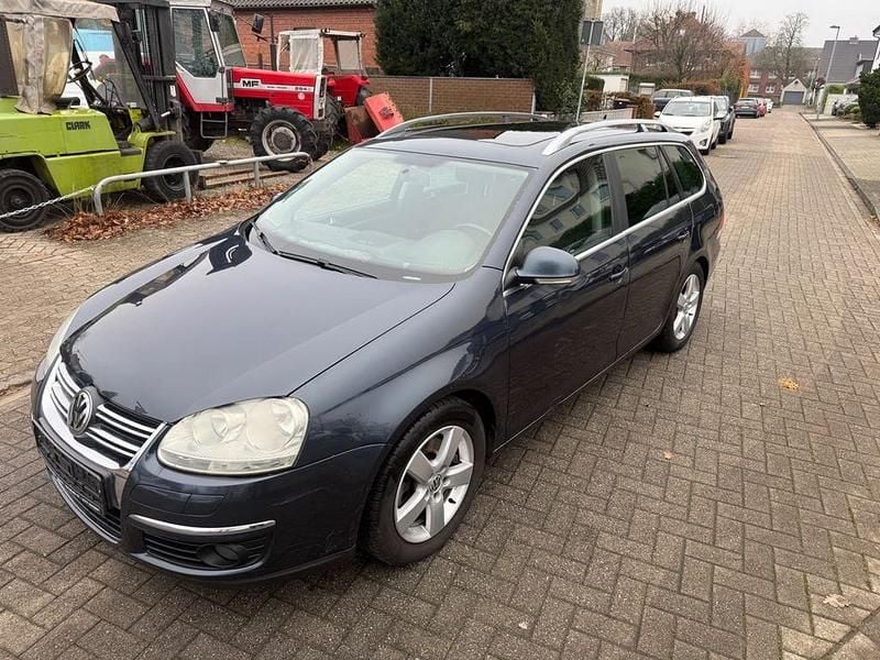 Blau Gebraucht 2008 VW Golf V Sportline Kombi | 2.950 € (Superpreis) - Bild 1/4