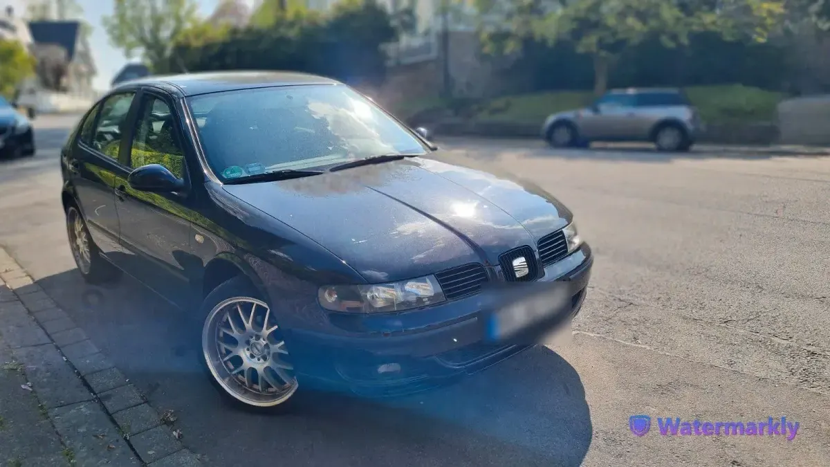 Gebraucht Seat Leon 105 PS (77 kW) 2006 Schwarz Kleinwagen