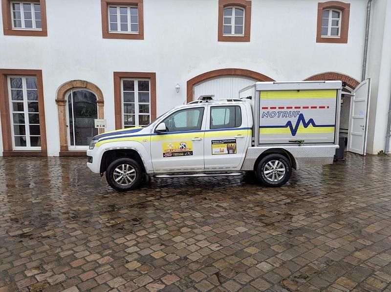 Weiß Gebraucht 2015 VW Amarok Abholung | 12.499 € (Teuer) - Bild 1/4