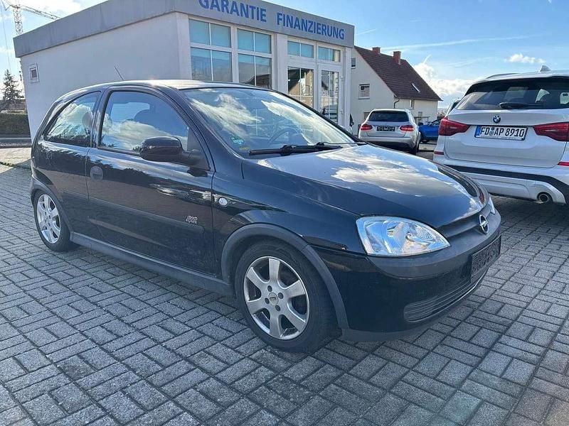 Schwarz Gebraucht 2001 Opel Corsa Sport Limousine | 499 € (Superpreis) - Bild 1/4
