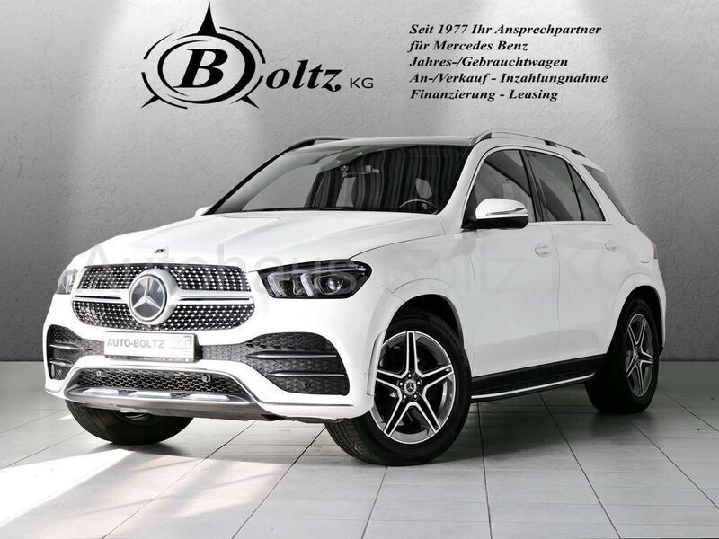 Polarweiß Gebraucht 2023 Mercedes GLE350e AMG SUV | 67.800 € (Fairer Preis) - Bild 1/4