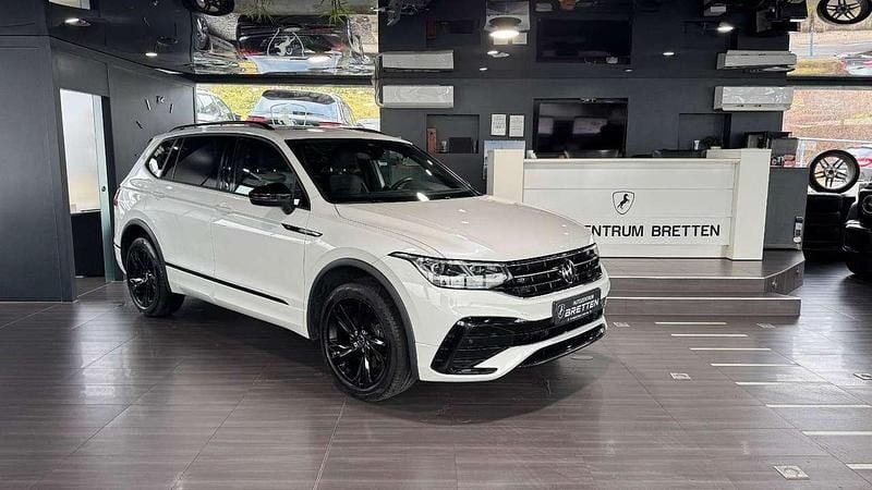 Oryxweiss Gebraucht 2022 VW Tiguan Allspace R-line SUV | 37.900 € (Guter Preis) - Bild 1/3