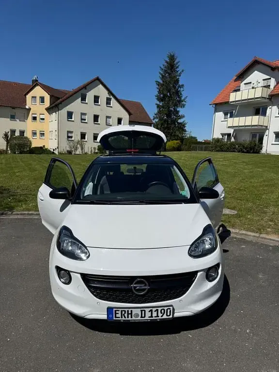 Gebraucht Opel Adam Slam 101 PS (74 kW) 2015 Weiß Kleinwagen