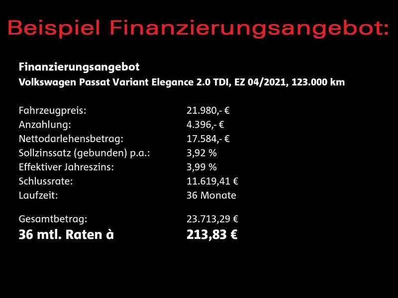 Gebraucht VW Passat Elegance 200 PS (147 kW) 2021 Pyritsilber metallic Kombi