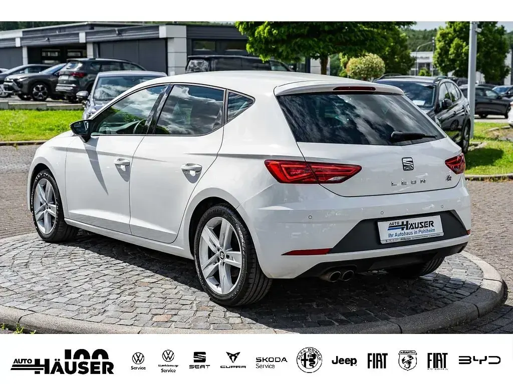 Gebraucht Seat Leon FR 125 PS (91 kW) 2017 Weiß Limousine