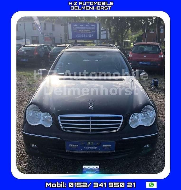 Schwarz Gebraucht 2006 Mercedes C220 Kombi | 1.450 € (Superpreis) - Bild 1/4