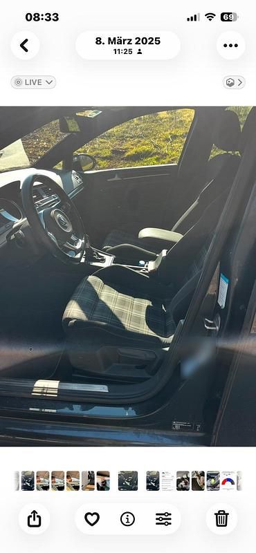 Gebraucht VW Golf VII GTD 185 PS (136 kW) 2015 Schwarz Kombi