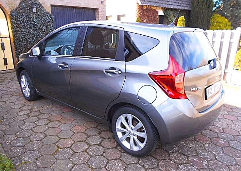 Gebraucht Nissan Note Pure 98 PS (72 kW) 2014 Grau Kleinwagen
