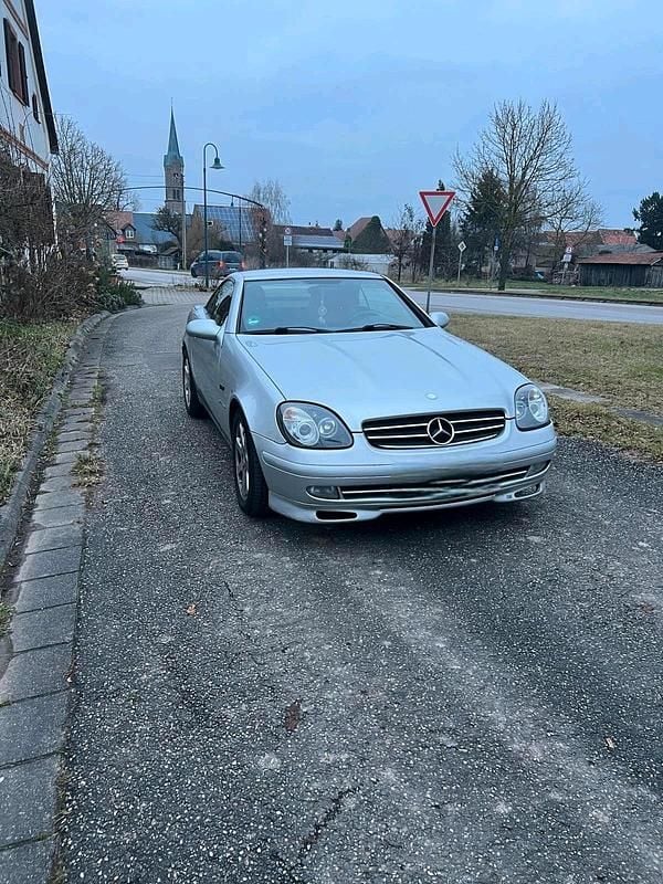 Gebraucht Mercedes SLK230 197 PS (144 kW) 1997 Grau Cabrio