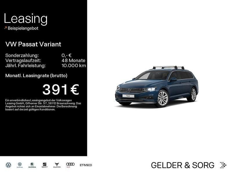 Gebraucht VW Passat Business 150 PS (110 kW) 2023 Aquamarinblau metallic Kombi