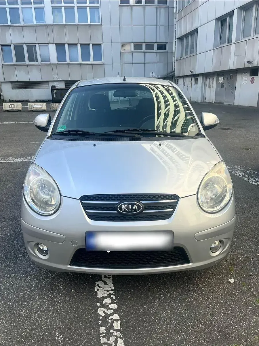 Gebraucht Kia Picanto 65 PS (47 kW) 2008 Silber Kleinwagen