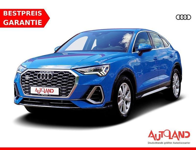 Turbo blau (metallic) Gebraucht 2022 Audi Q3 Sportback Ambiente SUV | 44.950 € (Fairer Preis) - Bild 1/4