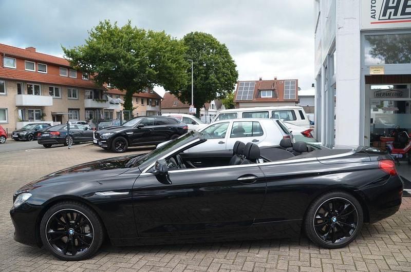 Schwarz Gebraucht 2011 BMW 650 Cabriolet Cabrio | 29.880 € (Teuer) - Bild 1/4