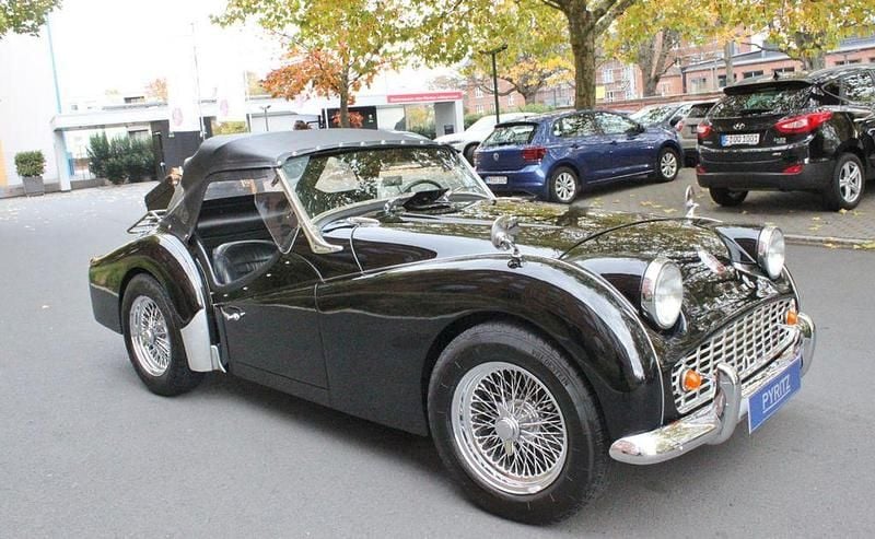 Gebraucht Triumph TR3 101 PS (74 kW) 1963 Schwarz Cabrio