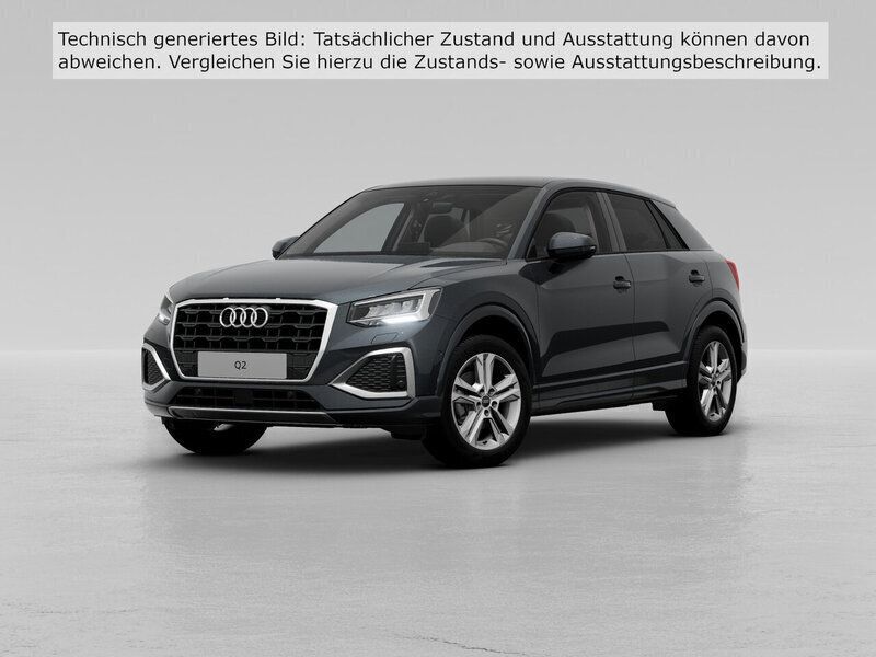 Manhattangrau metallic (metallic) Gebraucht 2023 Audi Q2 Ambiente SUV | 28.900 € (Fairer Preis) - Bild 1/4