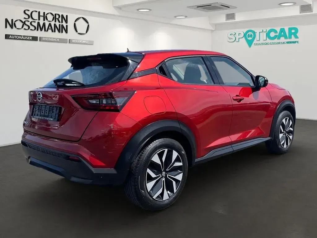 Gebraucht Nissan Juke Acenta 114 PS (83 kW) 2021 Rot SUV