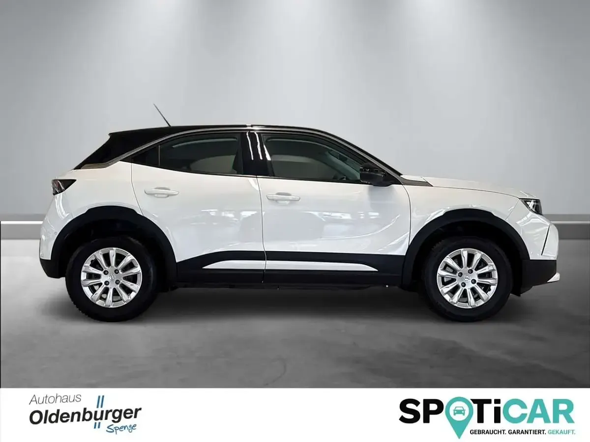 Gebraucht Opel Mokka-e Edition 100 kW (136 PS) 2022 Jadeweiß / dach schwarz SUV