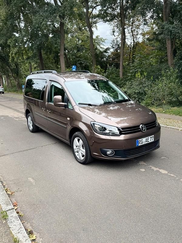 Braun Gebraucht 2014 VW Caddy Van / Kleinbus | 10.499 € (Superpreis) - Bild 1/4