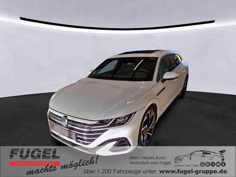 Pure white Gebraucht 2021 VW Arteon R-line Kombi | 29.899 € (Guter Preis) - Bild 1/4