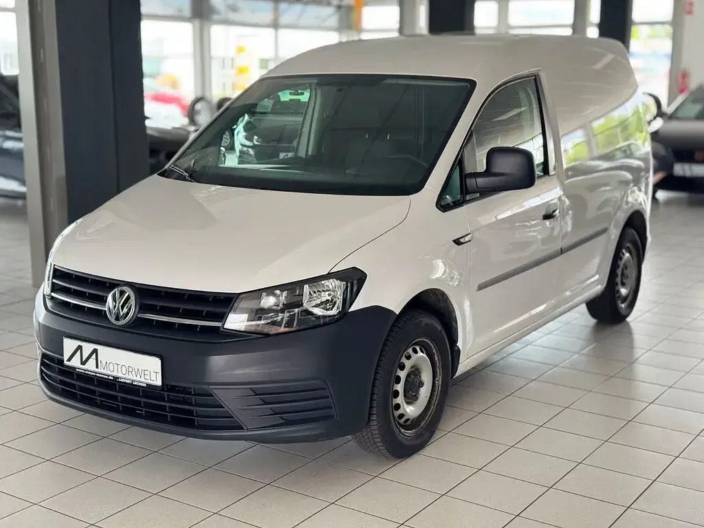 Gebraucht VW Caddy 75 PS (55 kW) 2019 Weiß Van / Kleinbus