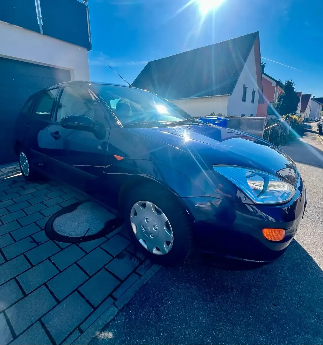 Gebraucht Ford Focus 75 PS (55 kW) 1999 Blau Limousine