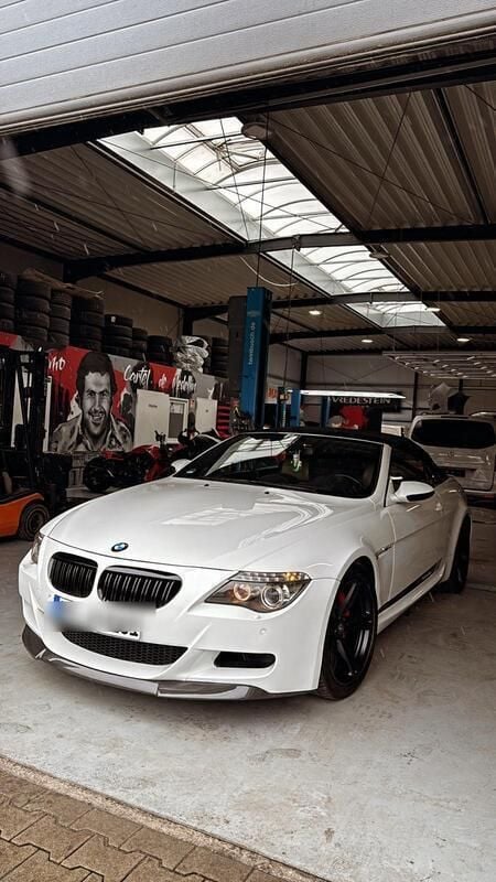 Weiß Gebraucht 2008 BMW M6 Cabriolet Cabrio | 31.000 € (Superpreis) - Bild 1/4