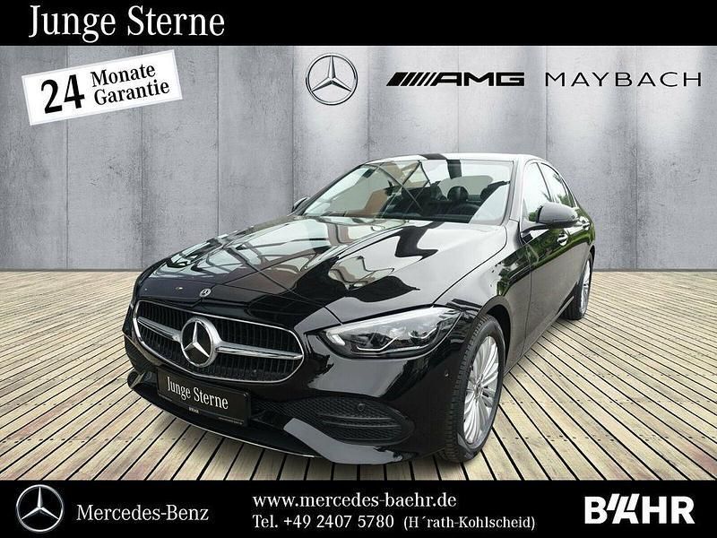 Lack obsidianschwarz Gebraucht 2024 Mercedes C180 Avantgarde Limousine | 36.740 € (Etwas zu teuer) - Bild 1/4