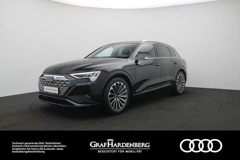 Gebraucht Audi Q8 e-tron 300 kW (408 PS) 2023 Schwarz SUV