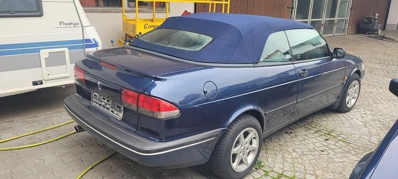 Gebraucht Saab 900 Cabriolet 125 PS (91 kW) 1996 Blau Cabrio