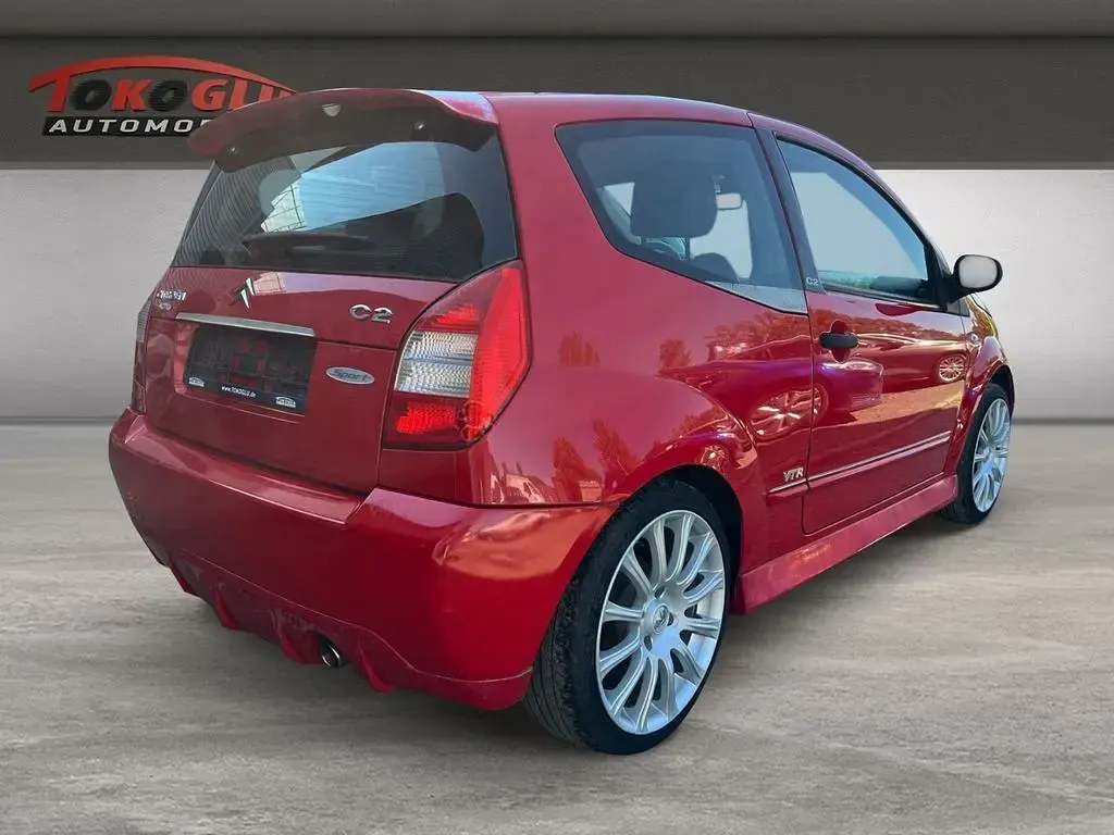 Gebraucht Citroën C2 VTR Sport 73 PS (53 kW) 2006 Rot Kleinwagen