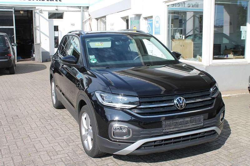 Schwarz Gebraucht 2022 VW T-Cross Style SUV | 19.950 € (Fairer Preis) - Bild 1/4