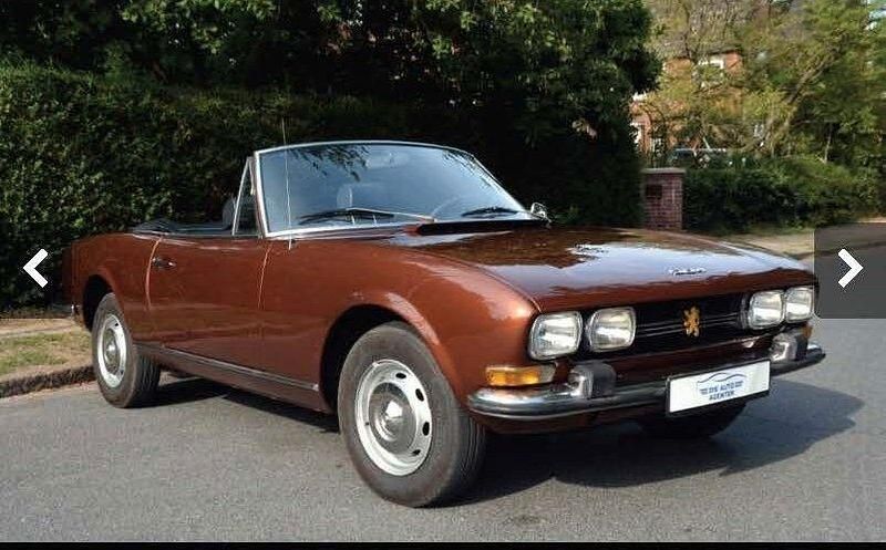 Gebraucht Peugeot 504 106 PS (77 kW) 1971 Braun Cabrio