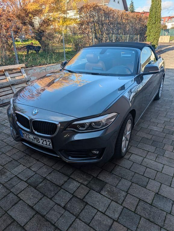 Gebraucht BMW 220 Advantage 184 PS (135 kW) 2018 Grau Cabrio