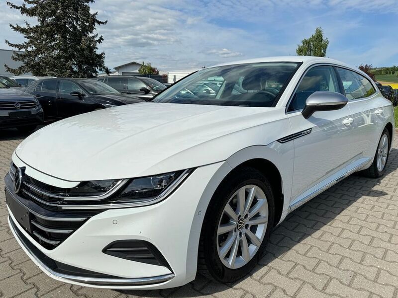 Weiß Gebraucht 2021 VW Arteon Elegance Limousine | 20.490 € - Bild 1/4