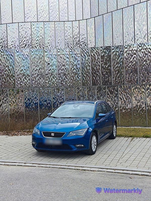 Gebraucht Seat Leon 110 PS (80 kW) 2015 Blau Kombi