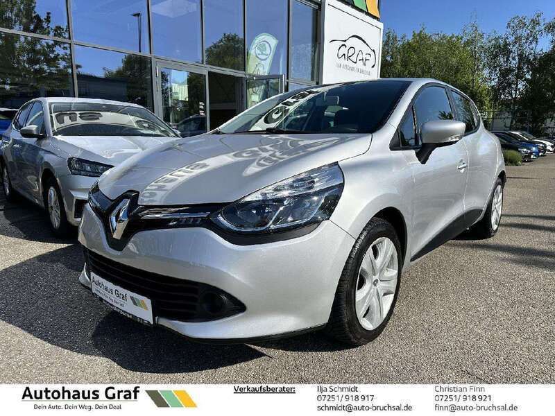 Platingrau Gebraucht 2014 Renault Clio IV Dynamique Kleinwagen | 7.990 € (Etwas zu teuer) - Bild 1/4