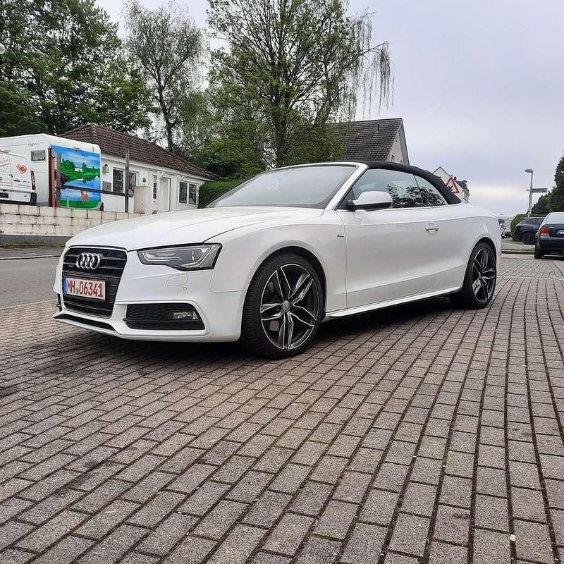 Gebraucht Audi A5 Cabriolet 245 PS (180 kW) 2014 Alpineweiß Cabrio