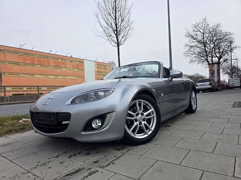Gebraucht Mazda MX5 Center-Line 126 PS (92 kW) 2010 Plutossilber metallic Cabrio