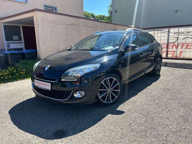 Schwarz Gebraucht 2013 Renault Mégane GrandTour Bose Edition Kombi | 6.400 € (Fairer Preis) - Bild 1/4