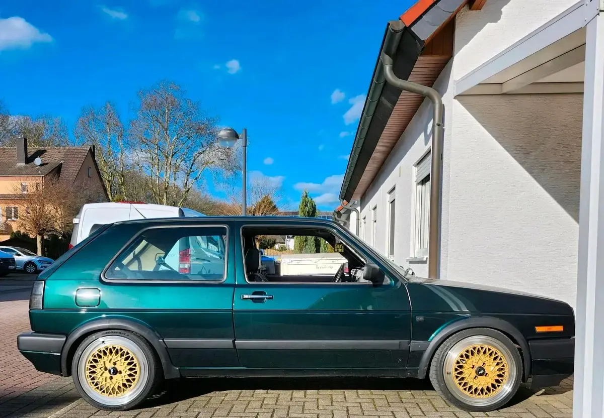 Gebraucht VW Golf III 72 PS (52 kW) 1991 Grün Kleinwagen