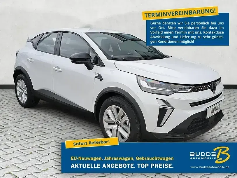 Nowe Renault Captur Evolution 91 KM (66 kW) 2025 Biały SUV