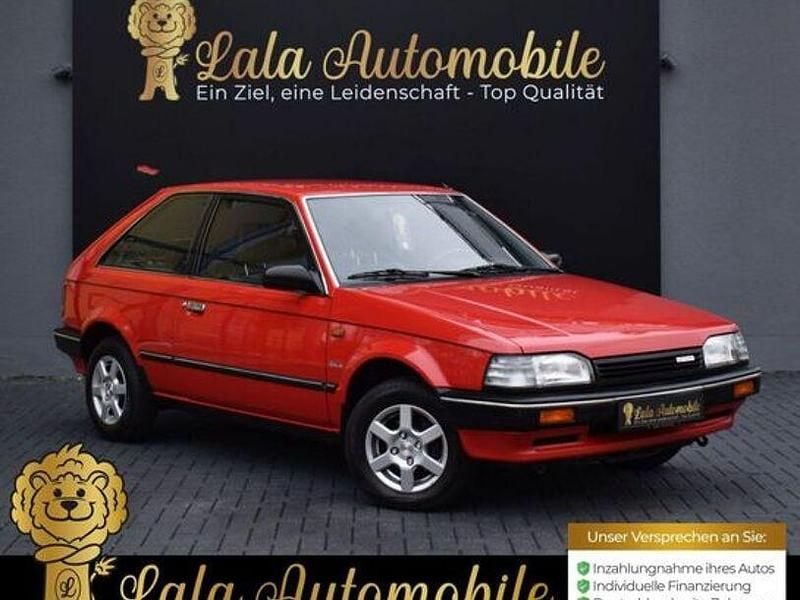 Gebraucht Mazda 323 75 PS (55 kW) 1988 Rot Kleinwagen